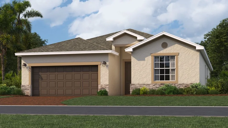 A ranch-inspired exterior 