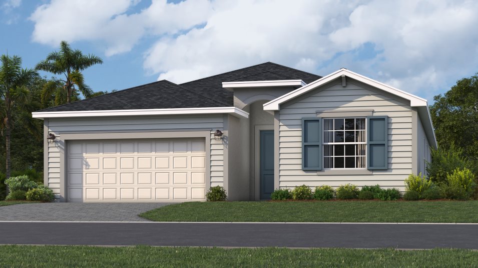 A ranch-inspired exterior
