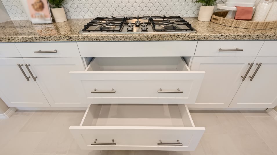 Pull out cabinets